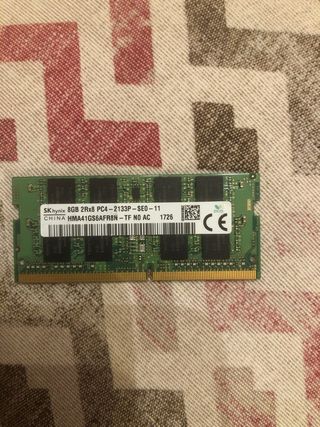 2 Memorias RAM SK hynix 8GB PC4-2133P