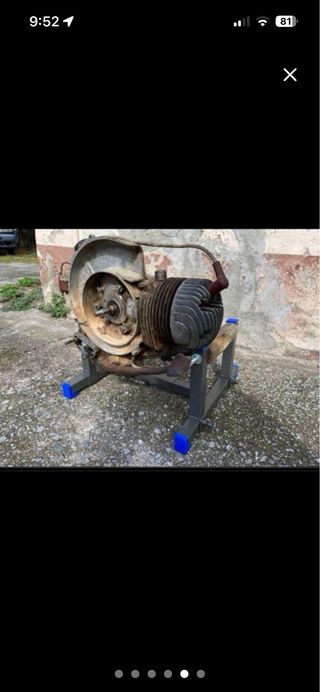 Soporte Motor Vespa y Lambretta