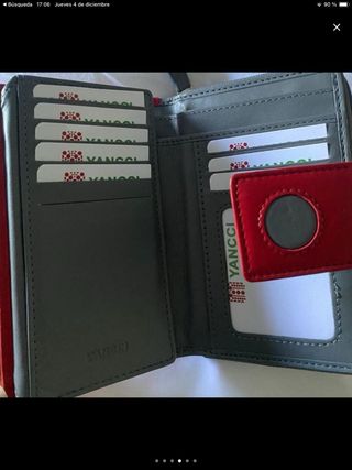 Monedero y billetero mujer sin estrenar
