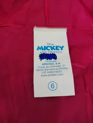 Capa de Chuva Minnie 6/8 Anos