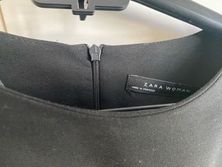 Vestido negro Zara Talla S sin estrenar