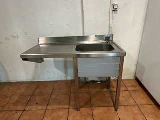 Fregadero industrial acero inoxidable