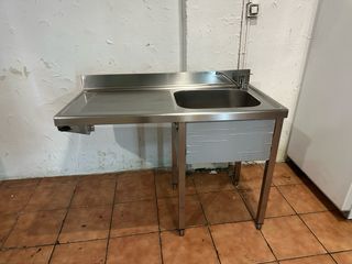 Fregadero industrial acero inoxidable