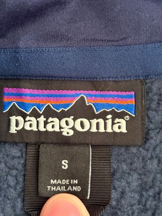 Pile Felpa Patagonia blu