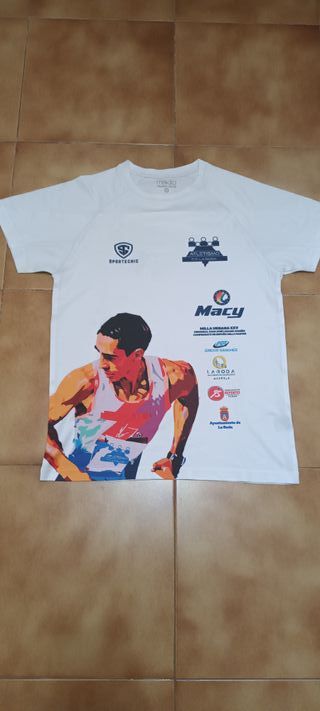 Camisetas Running Blancas