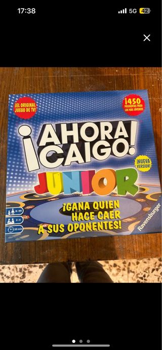 ¡Ahora Caigo! Junior Juego de Mesa Ravensburger