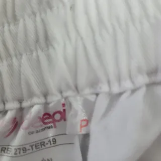 Pantalón sanitario blanco talla P