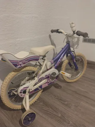 Bicicleta infantil COLUER morada