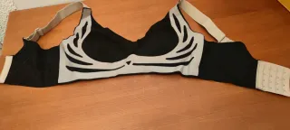 Sujetador Free Bra Talla M Negro y Marrón