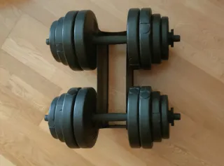 Mancuernas ajustables 15 kg (x2)