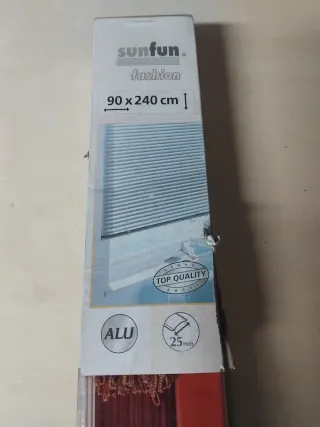 Tenda in alluminio Profum 90x240cm Colore Arancione