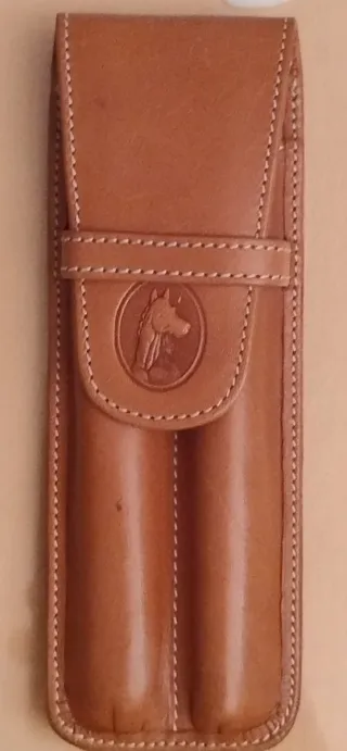 Fodero in pelle El potro per penne e stilografiche