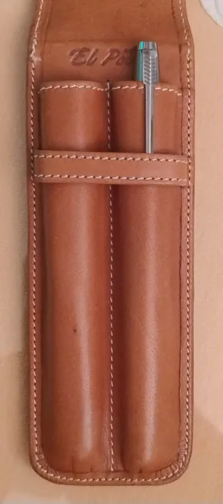 Fodero in pelle El potro per penne e stilografiche