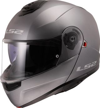 LS2, Casco Moto Modular Strobe II Matt Titanium, M