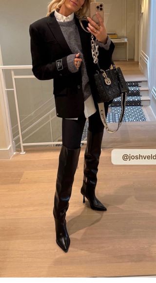 Botas Josh V altas negras