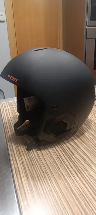 Casco Esquí Wedze Negro Niño H KD 500 BLACK tallaS