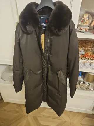 Piumino Conte of Florence donna marrone taglia 46