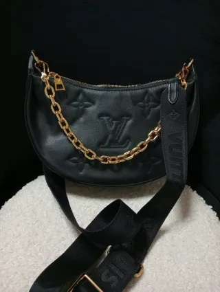 Bolso Louis Vuitton Negro Dorado