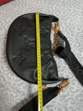 Bolso Louis Vuitton Negro Dorado