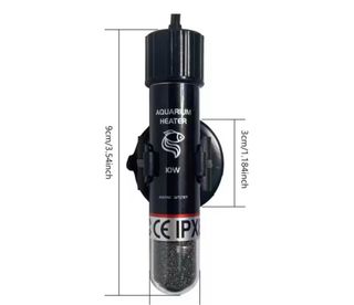 Pecera/Terrario Transparente + calentador y filtro