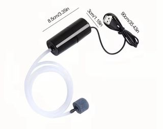 Pecera/Terrario Transparente + calentador y filtro