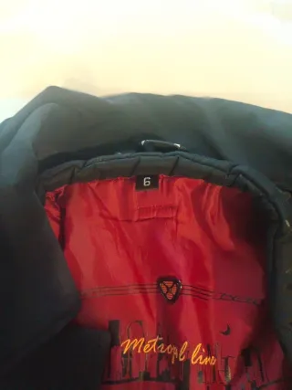 Cazadora de moto para mujer