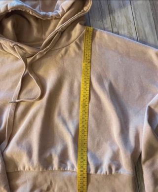 Sudadera Lefties Beige Talla L Mujer