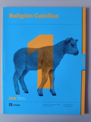 Libro SIN ESTRENAR Religión Católica 1 ESO Casals