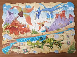 Lote 4 Puzles Infantiles 45 Piezas