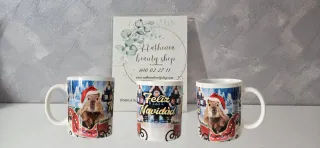 Taza personalizada Navidad Capibara