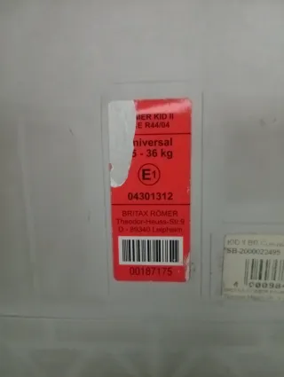 Silla de coche Britax Römer