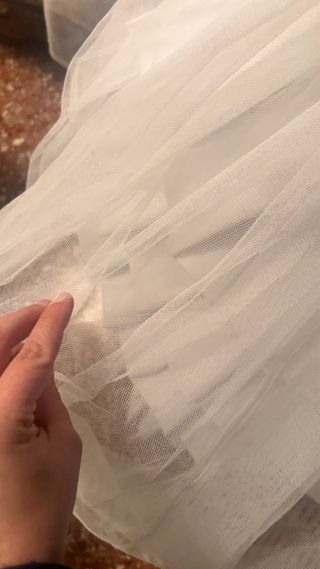 Cancán Fallera Blanco