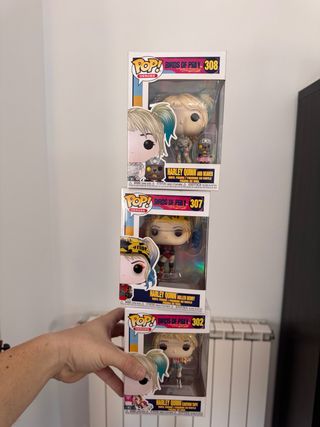 Lote 3 Funkos Harley Quinn Birds of Prey