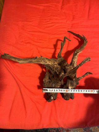 Tronco decorativo para acuario y pecera o terrario