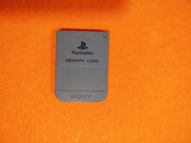 Ps1 - Memory Card 1mb Sony Gris