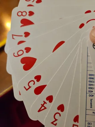 Set carte da gioco e fiches