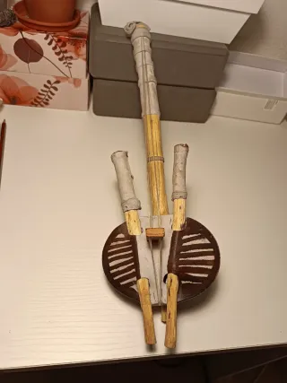 Kora africana decorativa. Instrumento étnico