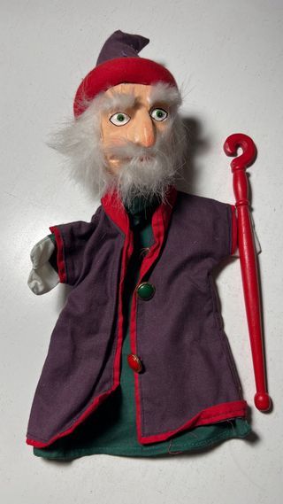 Par marionetas de mano Kasperle