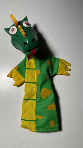 Par marionetas de mano Kasperle