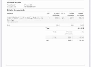 Xiaomi TV A Series 65 Google TV