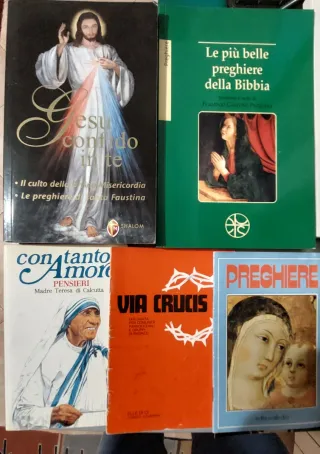 Vari libri e libretti religiosi  vintage