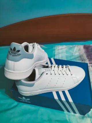 Adidas Stan Smith Azul Celeste Talla 46