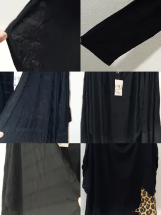 Camiseta Bpc  Animal Print y chaqueta Negra