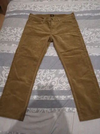 Pantalón Lee Marrón Corduroy W34 L30