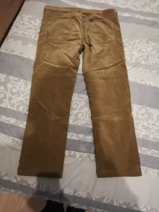 Pantalón Lee Marrón Corduroy W34 L30
