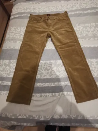 Pantalón Lee Marrón Corduroy W34 L30
