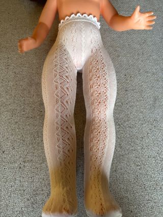 Medias beige para Nancy