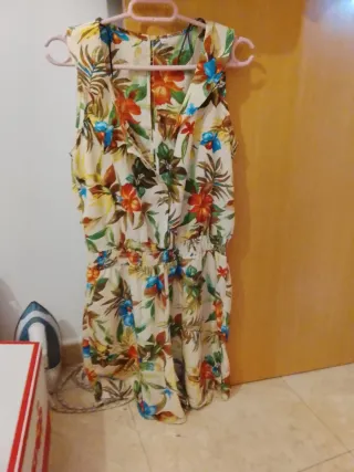 Mono corto estampado floral