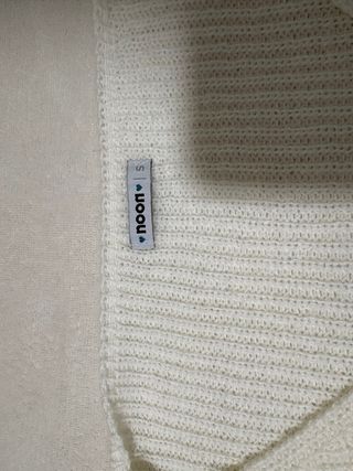 Jersey Noon Talla S Algodón Blanco