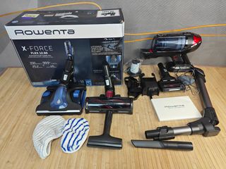 Rowenta XForce Flex 12.60 Aqua - Aspiradora Escoba